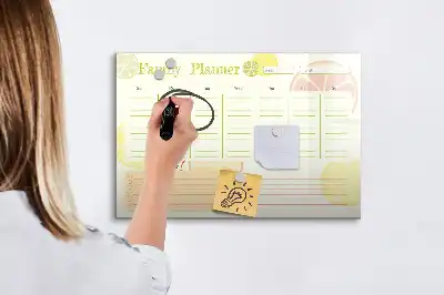 Tableau magnétique pour dessiner planificateur familial
