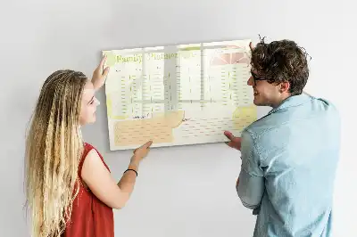 Tableau magnétique pour dessiner planificateur familial