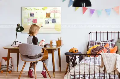 Tableau magnétique pour dessiner planificateur familial