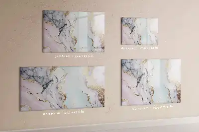 Tableau magnétique à dessin modèle marbre