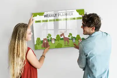 Tableau magnétique pour dessiner plan de cours