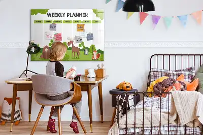 Tableau magnétique pour dessiner plan de cours