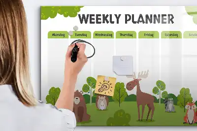 Tableau magnétique pour dessiner plan de cours