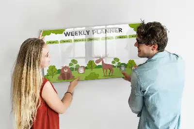 Tableau magnétique pour dessiner plan de cours