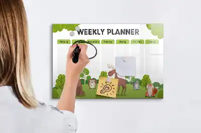 Tableau magnétique pour dessiner plan de cours