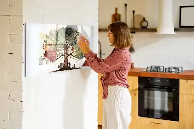 Arbre généalogique tableau magnétique à dessiner