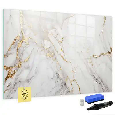 Tableau magnétique à dessiner modèle en marbre décoratif