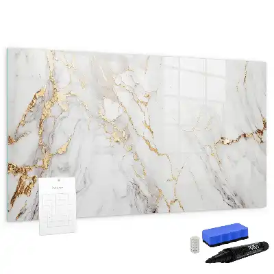 Tableau magnétique à dessiner modèle en marbre décoratif