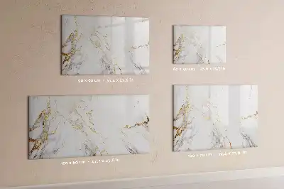 Tableau magnétique à dessiner modèle en marbre décoratif