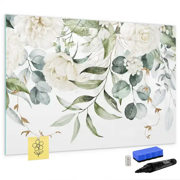 Tableau magnétique à dessiner modèle Nature