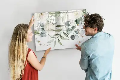 Tableau magnétique à dessiner modèle Nature