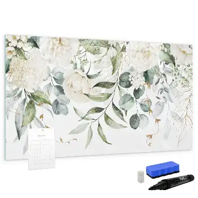 Tableau magnétique à dessiner modèle Nature