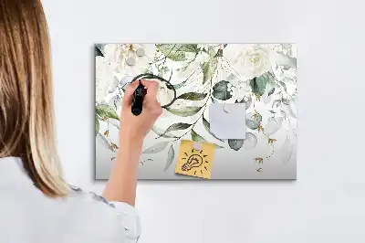 Tableau magnétique à dessiner modèle Nature