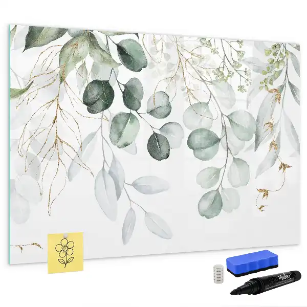 Tableau magnétique pour dessiner plantes suspendues