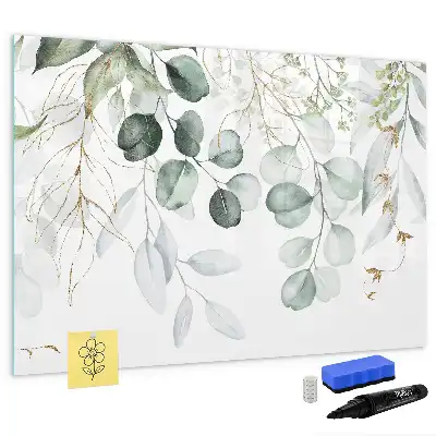 Tableau magnétique pour dessiner plantes suspendues