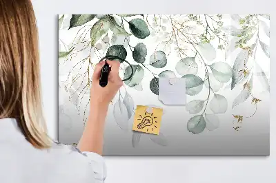 Tableau magnétique pour dessiner plantes suspendues