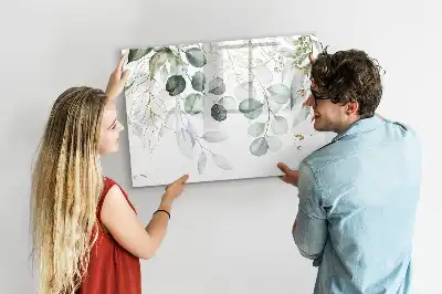 Tableau magnétique pour dessiner plantes suspendues
