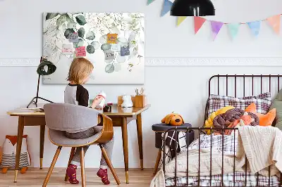 Tableau magnétique pour dessiner plantes suspendues