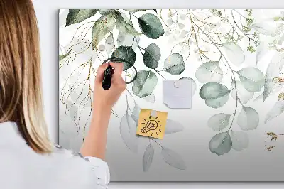 Tableau magnétique pour dessiner plantes suspendues