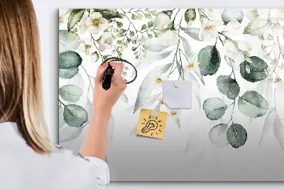 Tableau magnétique pour dessiner modèle plantes de la nature