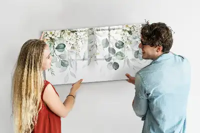 Tableau magnétique pour dessiner modèle plantes de la nature