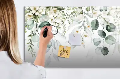 Tableau magnétique pour dessiner modèle plantes de la nature