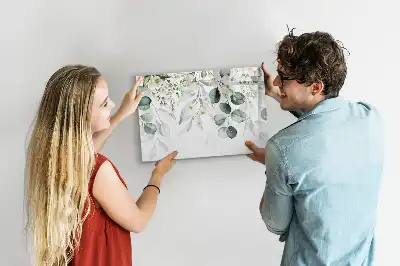 Tableau magnétique pour dessiner modèle plantes de la nature