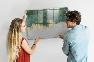 Tableau magnétique à dessiner motif décoratif
