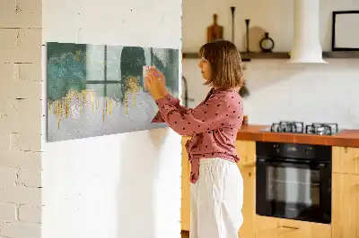 Tableau magnétique à dessiner motif décoratif