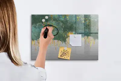 Tableau magnétique à dessiner motif décoratif