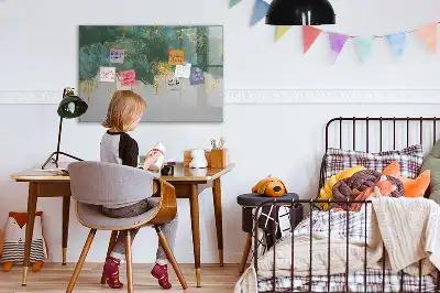 Tableau magnétique à dessiner motif décoratif