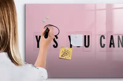 Tableau magnétique à dessiner modèle Oui tu peux