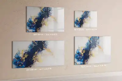 Tableau magnétique à dessiner motif marbre
