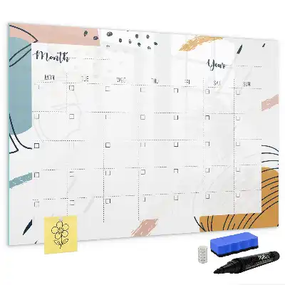 Tableau magnétique pour dessiner organisateur d'affaires