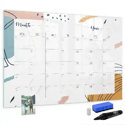 Tableau magnétique pour dessiner organisateur d'affaires