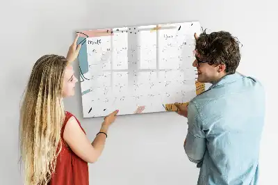 Tableau magnétique pour dessiner organisateur d'affaires