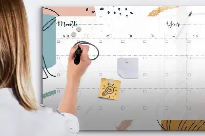 Tableau magnétique pour dessiner organisateur d'affaires