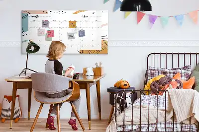 Tableau magnétique pour dessiner organisateur d'affaires