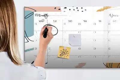 Tableau magnétique pour dessiner organisateur d'affaires