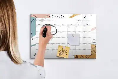 Tableau magnétique pour dessiner organisateur d'affaires