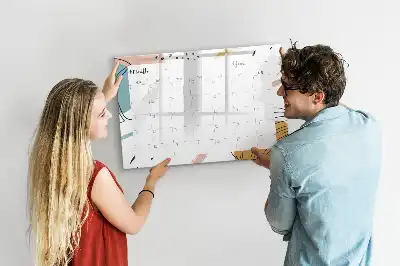 Tableau magnétique pour dessiner organisateur d'affaires