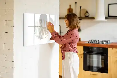 Tableau magnétique à dessiner modèle Bonjour l'été