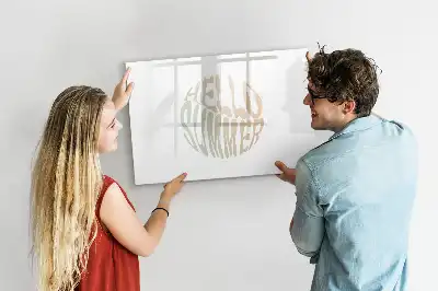 Tableau magnétique à dessiner modèle Bonjour l'été