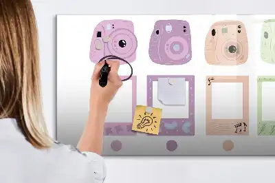 Tableau magnétique pour dessiner ensemble d'appareils photo