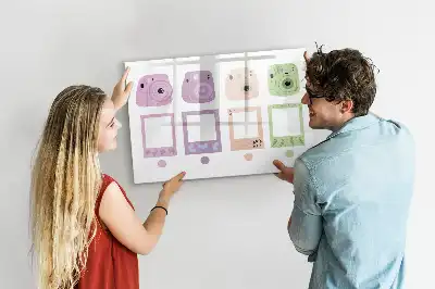 Tableau magnétique pour dessiner ensemble d'appareils photo
