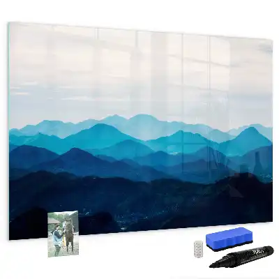 Tableau magnétique à dessiner modèle aquarelle d'eau