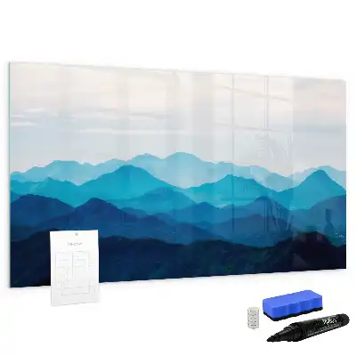 Tableau magnétique à dessiner modèle aquarelle d'eau