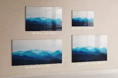Tableau magnétique à dessiner modèle aquarelle d'eau