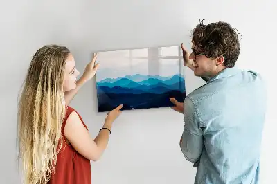 Tableau magnétique à dessiner modèle aquarelle d'eau