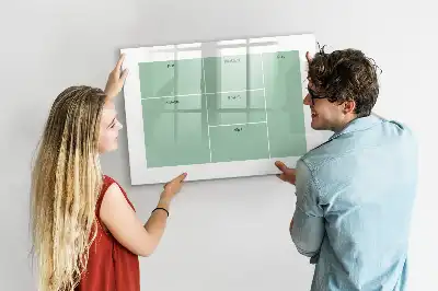Tableau magnétique à dessiner organisateur de bureau